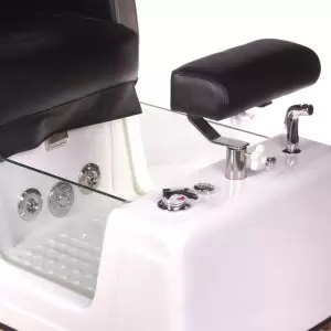 BR-2310 juoda pedikiūro kėdė su masažu
