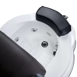 Кресло для педикюра BR-3820D коричневого цвета с функцией массажа
