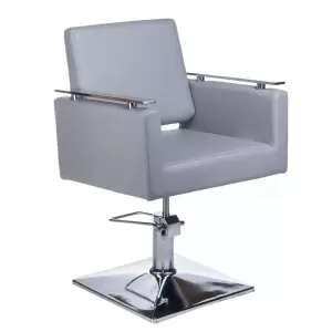 Парикмахерское кресло MILO BH-6333, светло-серое