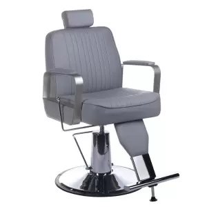 Парикмахерское кресло HOMER BH-31237 светло-серого цвета