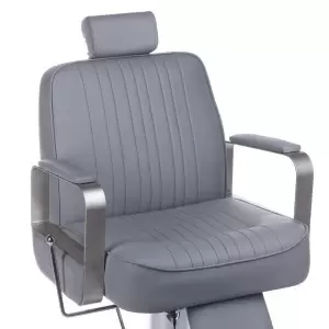 Парикмахерское кресло HOMER BH-31237 светло-серого цвета