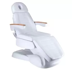 Электрическое косметическое кресло Flame Beauty LUX BW-273B белое, 3 мотора