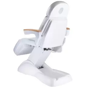 Электрическое косметическое кресло Flame Beauty LUX BW-273B белое, 3 мотора
