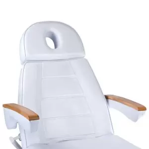 Электрическое косметическое кресло Flame Beauty LUX BW-273B белое, 3 мотора