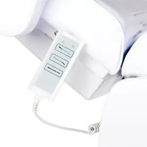 Электрическое косметическое кресло Flame Beauty LUX BW-273B белое, 3 мотора
