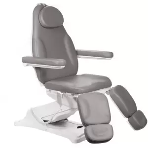 Электрическое косметологическое кресло Flame Modern PEDI BD-8294 серого цвета