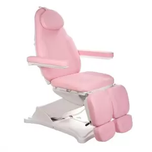 Электро косметологическое кресло Flame Beauty MODERN PEDI BD-8294, розовое.