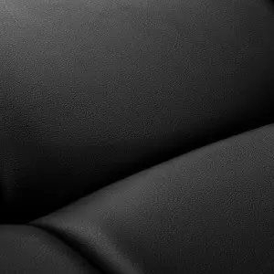 "Sillon Alba" blelakh pratęsimo fotelis, juoda su aukso pagrindu.