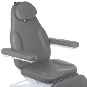 Электро косметическое кресло Flame Beauty Modern BD-8194, серое, 3 мотора