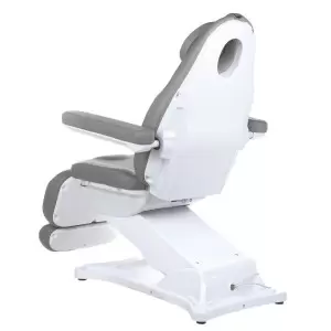 Электро косметическое кресло Flame Beauty Modern BD-8194, серое, 3 мотора