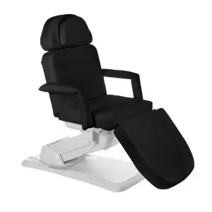 Электрическое косметическое кресло Flame Beauty LUX BR-6622, чёрное, 3 мотора