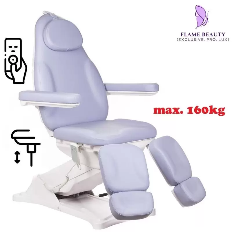 Elektros kosmetologijos kėdės Flame Modern Pedi BD-8294 levandų Elektros kosmetologijos kėdės Flame Modern Pedi BD-8294 levandų