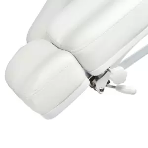 Электро косметологическое кресло Flame Pedi Max 672C белого цвета, 3 мотора