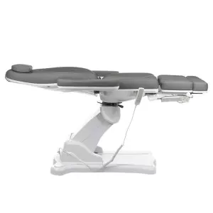 Электро косметологическое кресло Flame Pedi Max 672C, серое, 3 мотора
