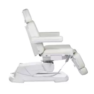 Электро косметическое кресло Flame Beauty 686A, белое, 4 электропривода
