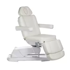 Электро косметическое кресло Flame Beauty 686A, белое, 4 электропривода