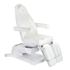 Elektros kosmetologijos kėdės Flame Beauty Max 672A balta, 5 varikliai