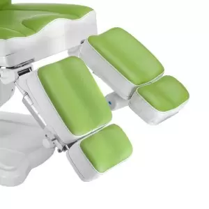 Электро косметологическое кресло Flame Beauty Max 672A зел, 5 моторов