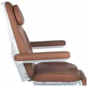 Электро косметическое кресло Flame Beauty Modern BD-8194, коричневое, 3 мотора