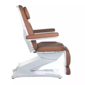 Электро косметическое кресло Flame Beauty Modern BD-8194, коричневое, 3 мотора