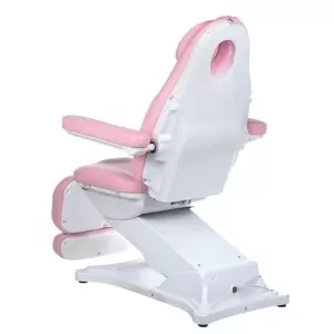 Электро косметическое кресло Flame Beauty Modern BD-8194, розовое, 3 мотора