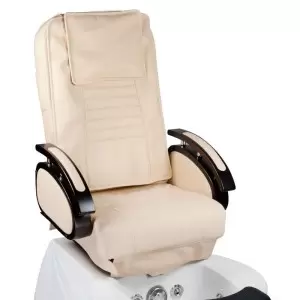 Кресло для педикюра Flame Beauty Pedi 3820D кремового цвета с функцией массажа