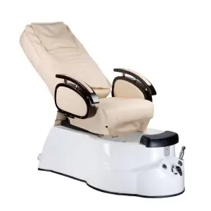 Pedikuro liepsnos kėdės kėdė Pedi 3820D kremo spalva su masažo funkcija