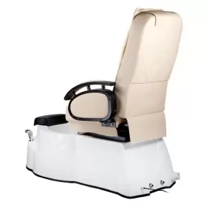 Pedikuro liepsnos kėdės kėdė Pedi 3820D kremo spalva su masažo funkcija