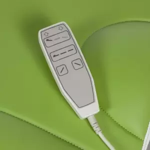 Elektros kosmetologijos kėdės liepsna Max 672B, žalia, 3 elektros variklis