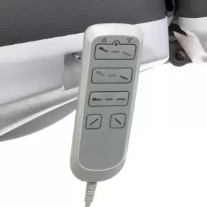 Elektros kosmetologijos kėdės liepsna Max 672B, pilka, 3 elektros variklis