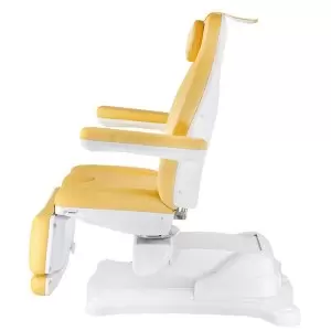 Электро косметологическое кресло Flame Max 672B, 3 электромотора, Honey