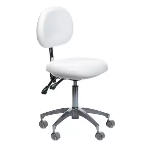 Chaise médicale avec une colonne vertébrale BD-Y941, blanche.