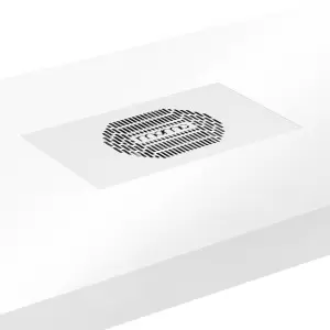 Kosmeettinen pöytä, pölyn absorboivalla Momo Professional J-02, valkoinen