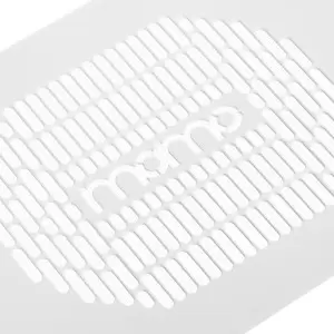 Kosmetikos stalas su dulkių absorberiu Momo Profesionalus J-02, baltas