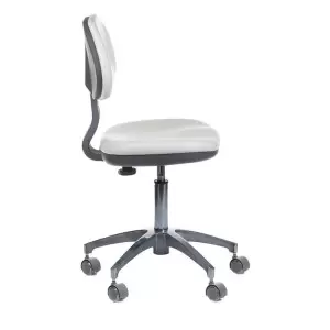 Silla médica con un backbone BD-Y942, blanco.