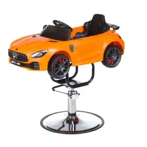 Vaikų oranžinė kirpykla "Mercedes"