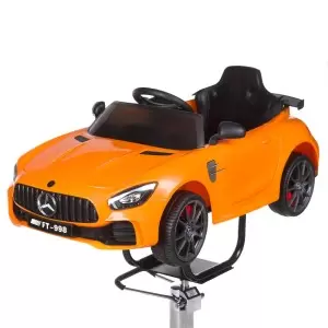 Vaikų oranžinė kirpykla "Mercedes"