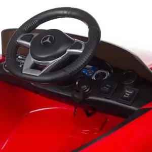 Vaikų kirpyklų kėdė "Mercedes" raudona