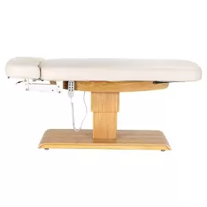Saulė kėdė Sillon Relax Spa, grietinėlė su šviesiai rudos spalvos.