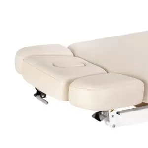 Saulė kėdė Sillon Relax Spa, grietinėlė su šviesiai rudos spalvos.