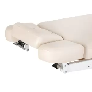 Шезлонг Sillon Relax SPA, кремовый с светло-коричневым основанием.