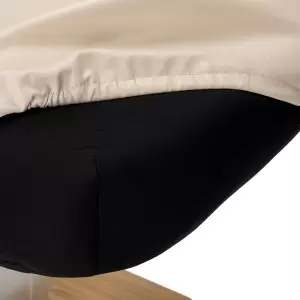 Шезлонг Sillon Comfort SPA, кремовый с светло-коричневым основанием.