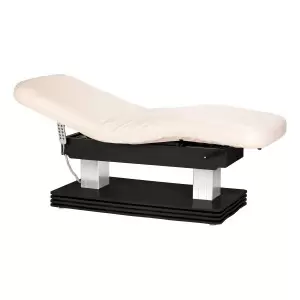 Шезлон Sillon Comfort SPA кремового цвета с черным основанием
