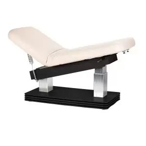 Шезлон Sillon Comfort SPA кремового цвета с черным основанием