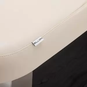 Шезлон Sillon Comfort SPA кремового цвета с черным основанием