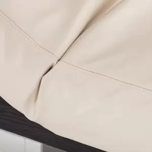 Шезлон Sillon Comfort SPA кремового цвета с черным основанием