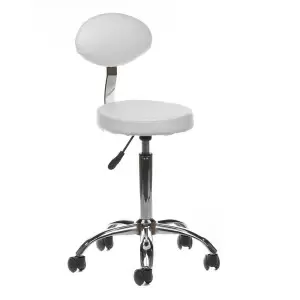 Dekoratyvinė atlošo išmatų BH-7289, balta