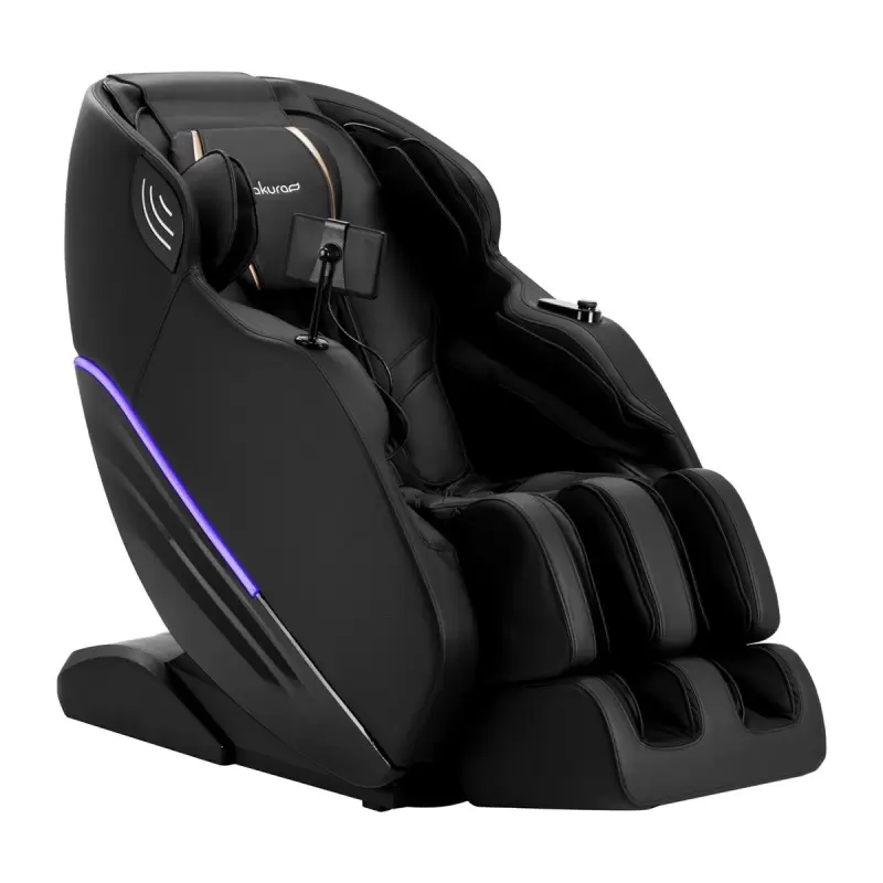 Массажное кресло Sakura Maximus 809 3D, черное Массажное кресло Sakura Maximus 809 3D, черное