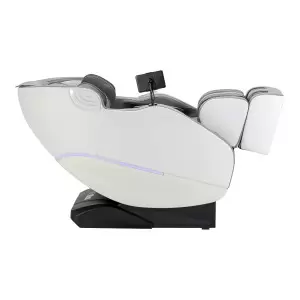 Массажное кресло Sakura Maximus 809 3D белого и серого цвета