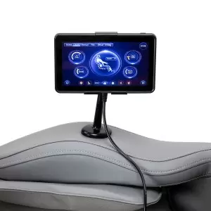 Masažo kėdė Sakura Maximus 809 3D balta ir pilka
